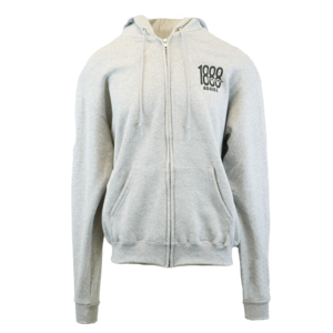 Champion Utah State Aggies 1888 Unisex Zip-Up Hoodie gray